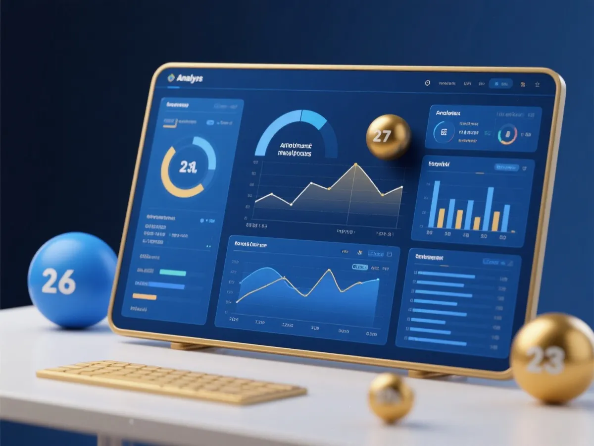 開獎直播與數據介面示意圖